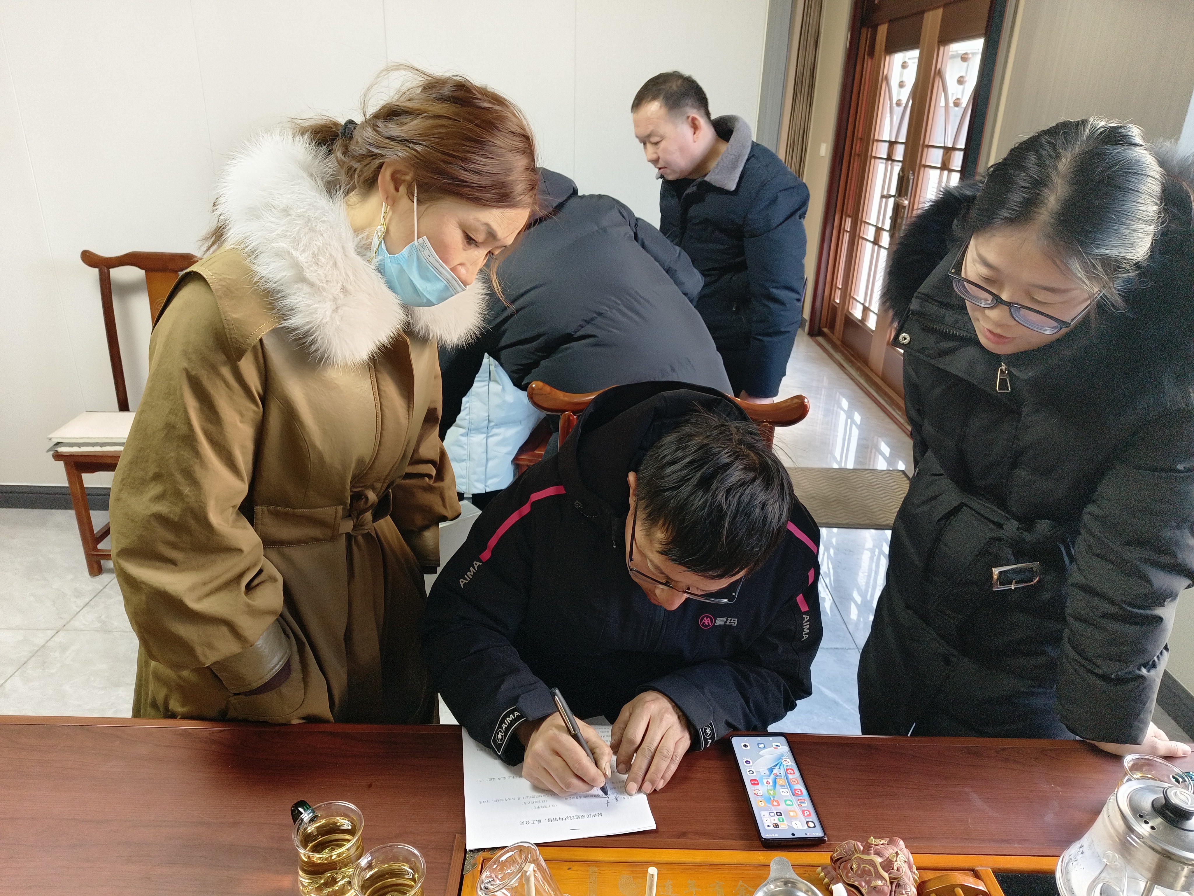 開工第一周，第二筆訂單達成